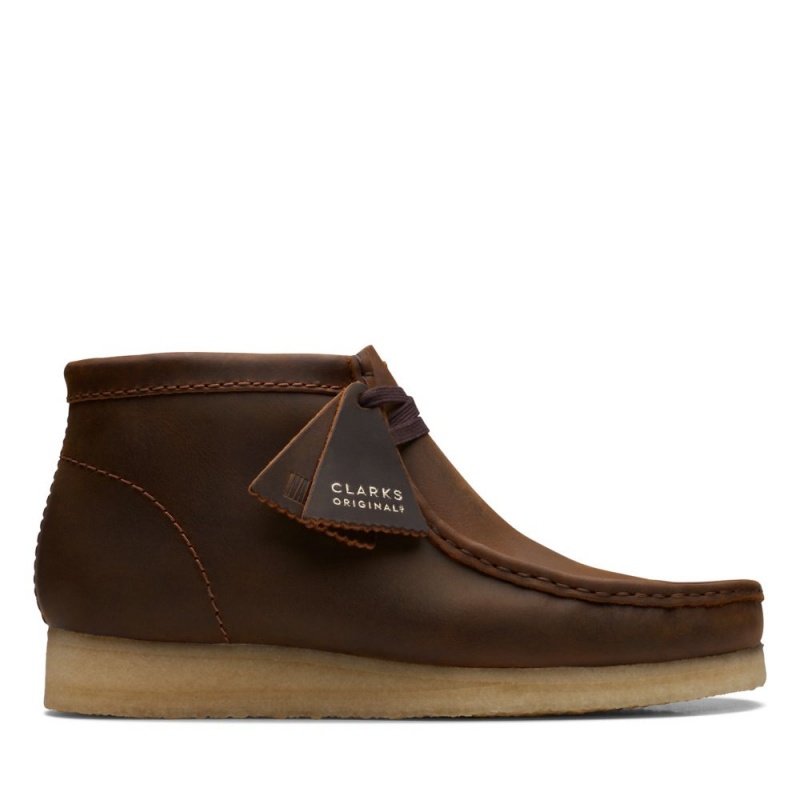 Clarks Wallabee Boot Μποτακια ανδρικα καφε | GR846037