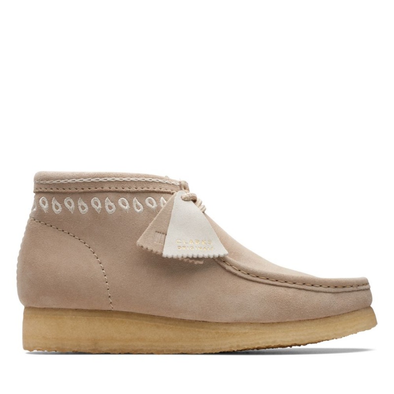 Clarks Wallabee Boot Μποτακια ανδρικα καφε | GR984612