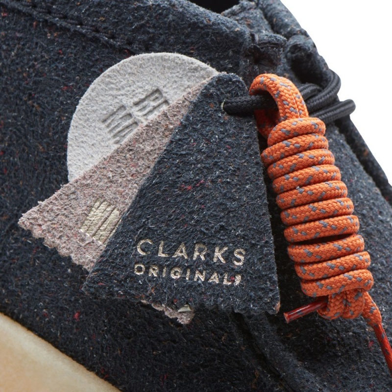 Clarks Wallabee Cup Boot Μποτεσ ανδρικα μαυρα | GR510976