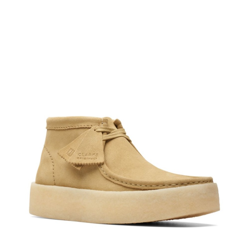 Clarks Wallabee Cup Boot Μποτακια ανδρικα καφε | GR675312