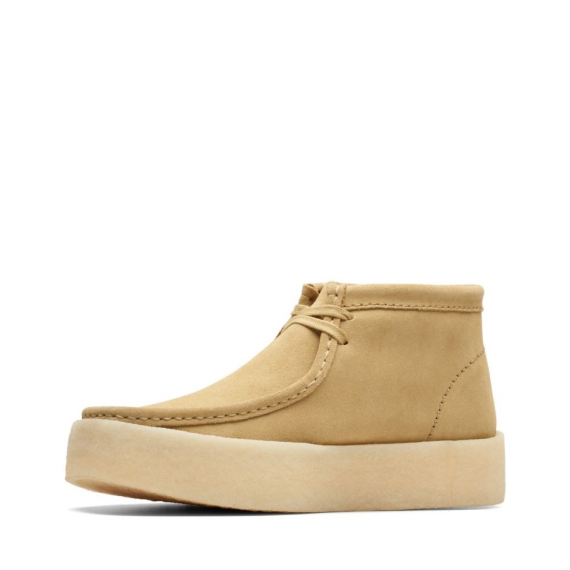 Clarks Wallabee Cup Boot Μποτακια ανδρικα καφε | GR675312