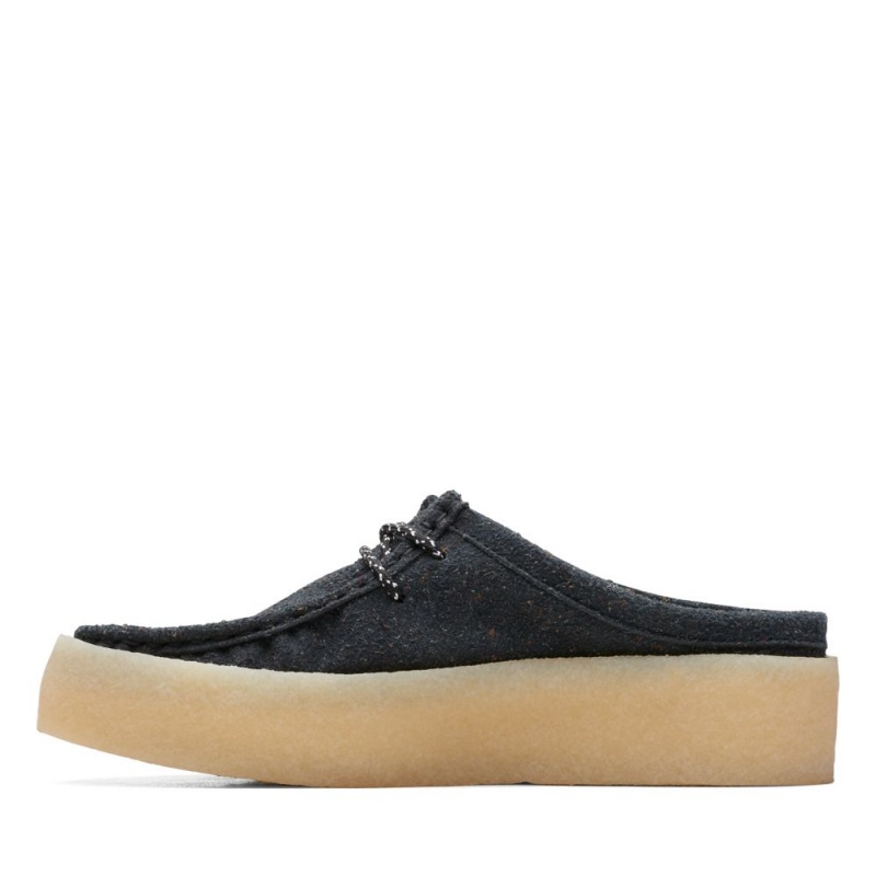 Clarks Wallabee Cup Lo Παπουτσια γυναικεια μαυρα | GR639574