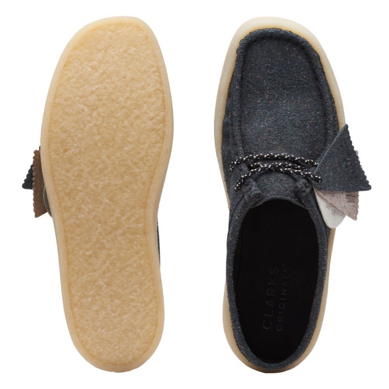 Clarks Wallabee Cup Lo Παπουτσια γυναικεια μαυρα | GR639574