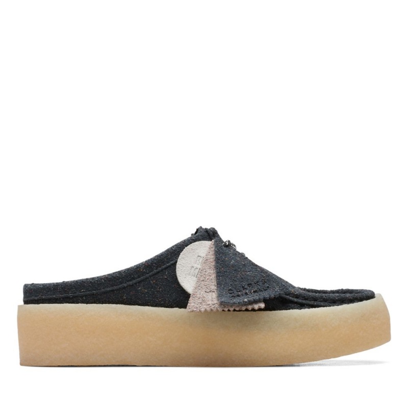 Clarks Wallabee Cup Lo Παπουτσια γυναικεια μαυρα | GR639574