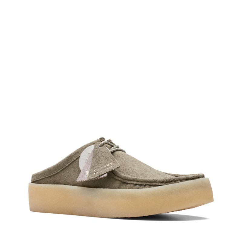 Clarks Wallabee Cup Lo Αθλητικα Παπουτσια ανδρικα Ελιά | GR417950