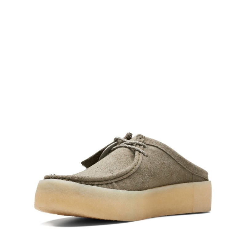 Clarks Wallabee Cup Lo Αθλητικα Παπουτσια ανδρικα Ελιά | GR417950