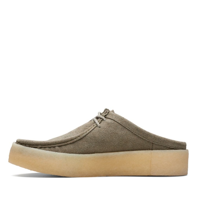 Clarks Wallabee Cup Lo Αθλητικα Παπουτσια ανδρικα Ελιά | GR417950