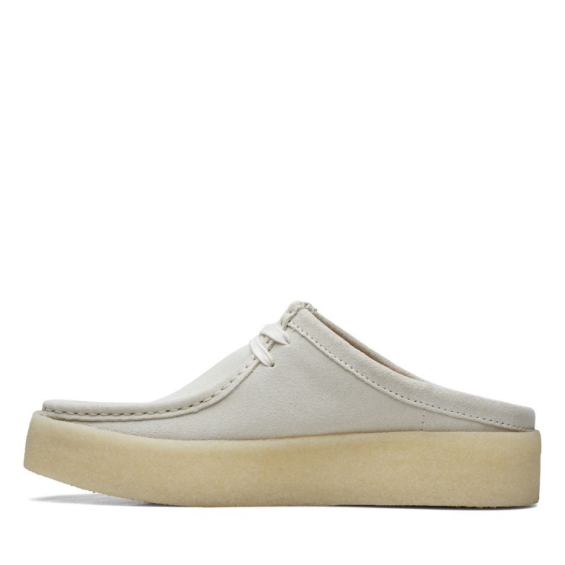 Clarks Wallabee Cup Lo Αθλητικα Παπουτσια ανδρικα ασπρα | GR479856