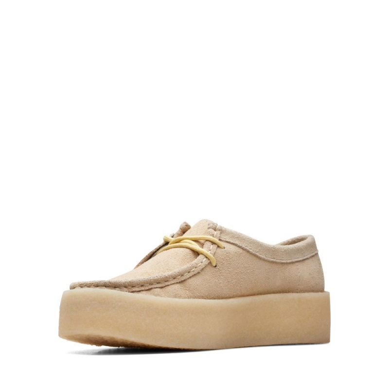 Clarks Wallabee Cup Παπουτσια γυναικεια καφε | GR246179