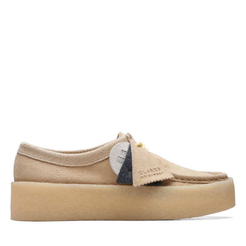 Clarks Wallabee Cup Παπουτσια γυναικεια καφε | GR246179