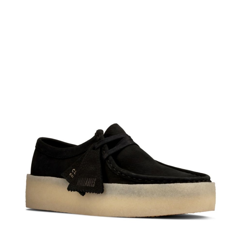 Clarks Wallabee Cup Παπουτσια γυναικεια μαυρα | GR538712