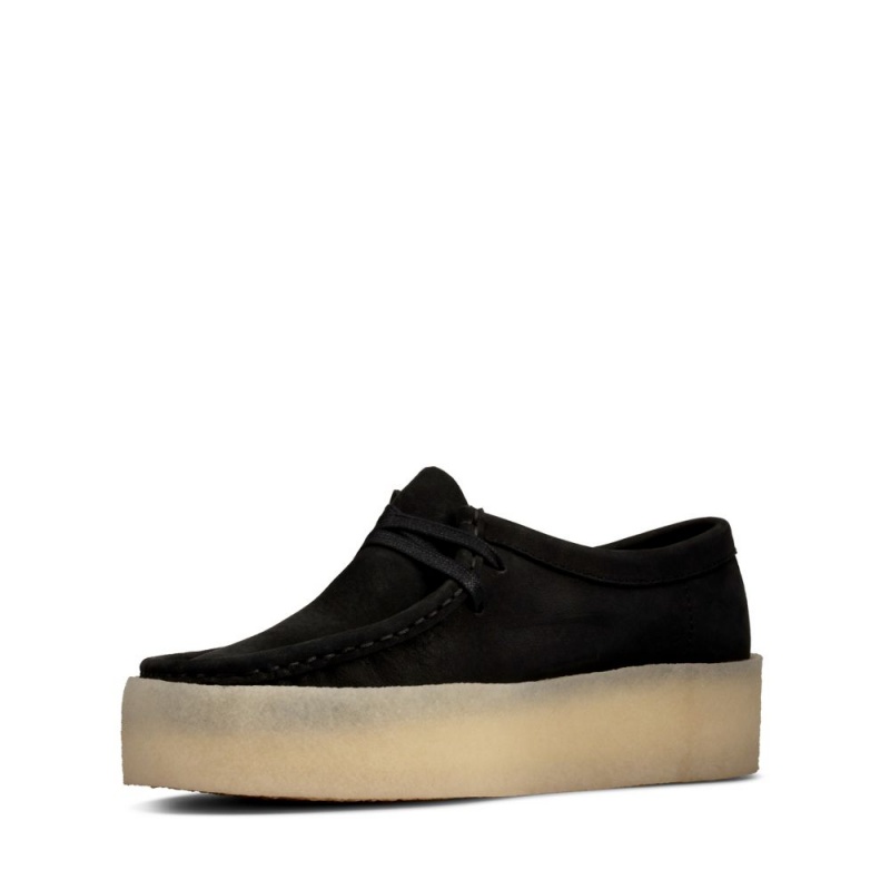 Clarks Wallabee Cup Παπουτσια γυναικεια μαυρα | GR538712