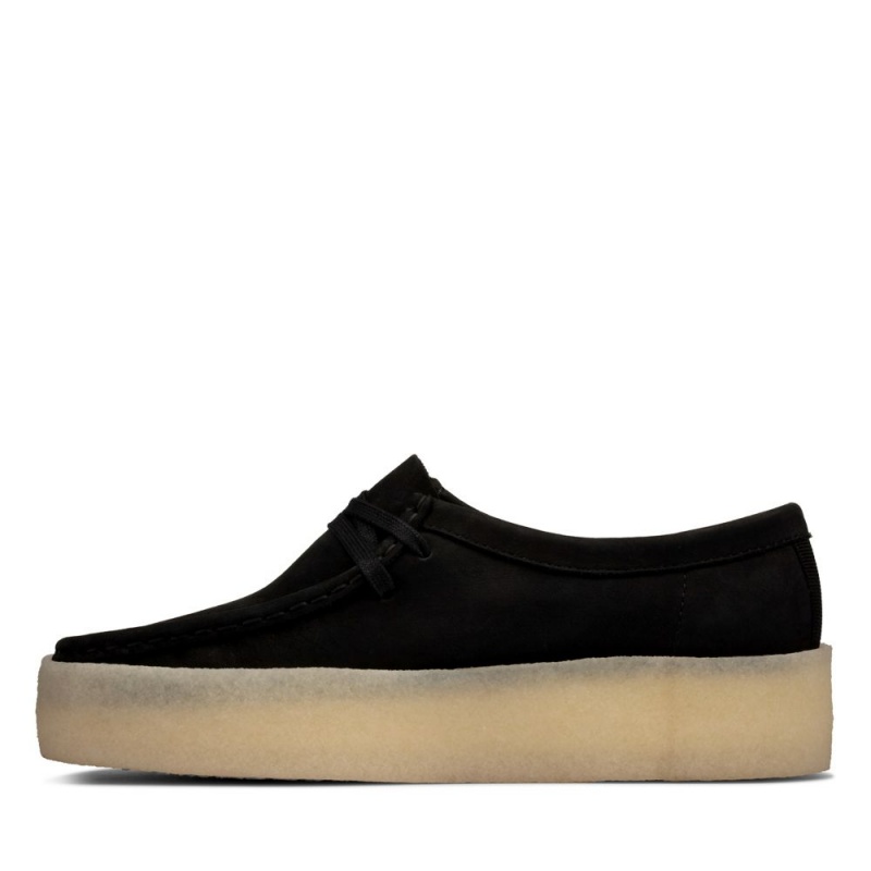 Clarks Wallabee Cup Παπουτσια γυναικεια μαυρα | GR538712