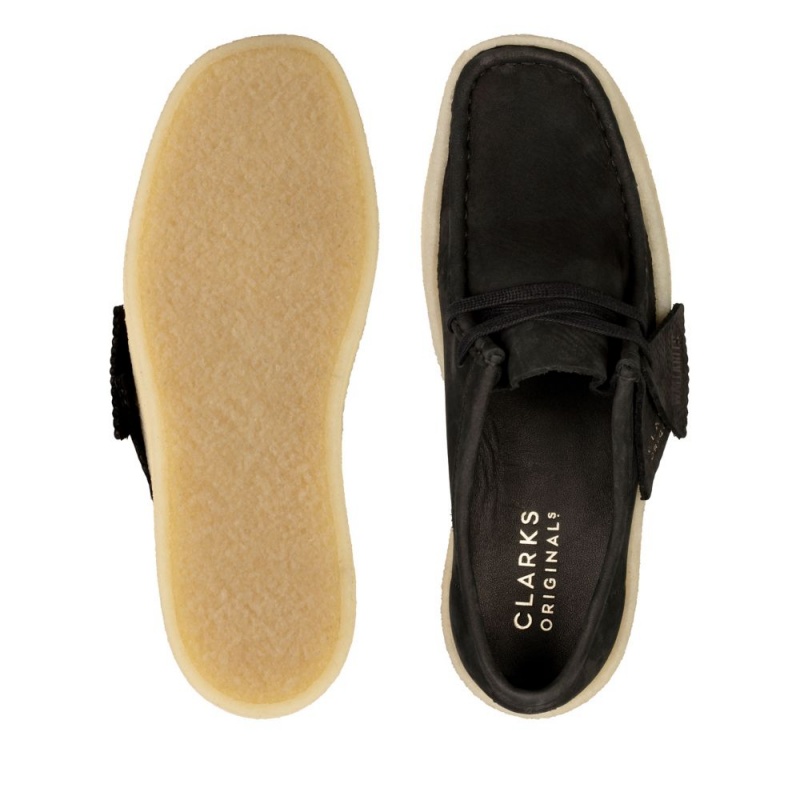 Clarks Wallabee Cup Παπουτσια γυναικεια μαυρα | GR538712