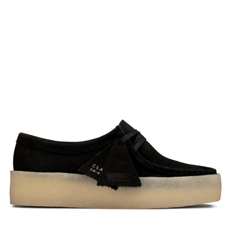 Clarks Wallabee Cup Παπουτσια γυναικεια μαυρα | GR538712