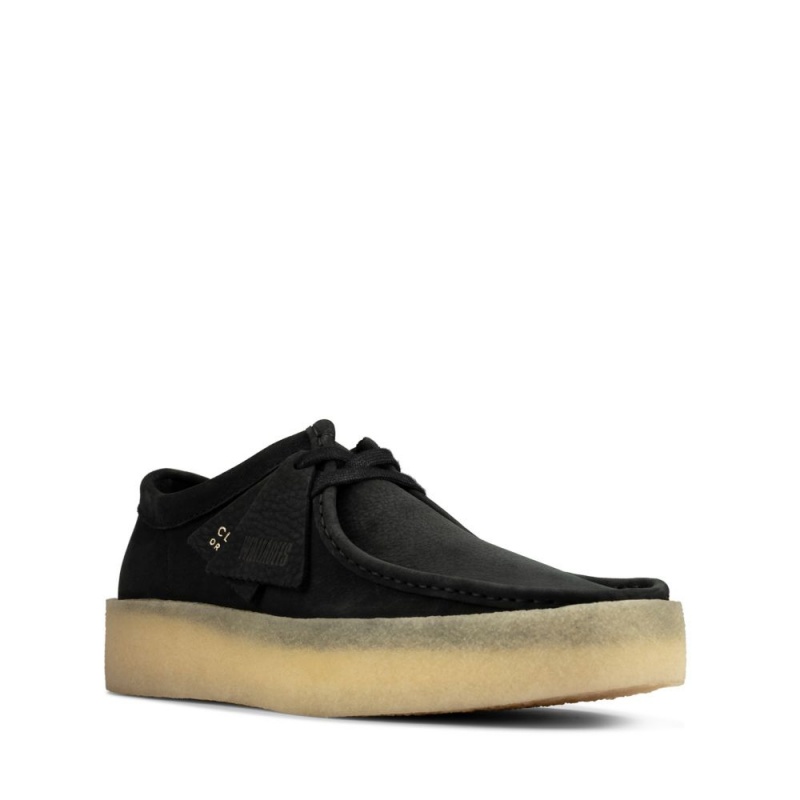 Clarks Wallabee Cup Αθλητικα Παπουτσια ανδρικα μαυρα | GR684203