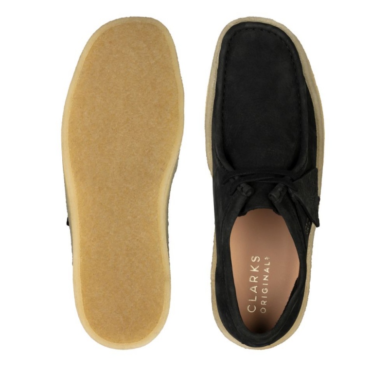 Clarks Wallabee Cup Αθλητικα Παπουτσια ανδρικα μαυρα | GR684203