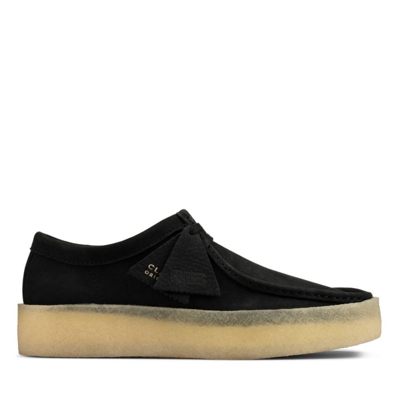 Clarks Wallabee Cup Αθλητικα Παπουτσια ανδρικα μαυρα | GR684203