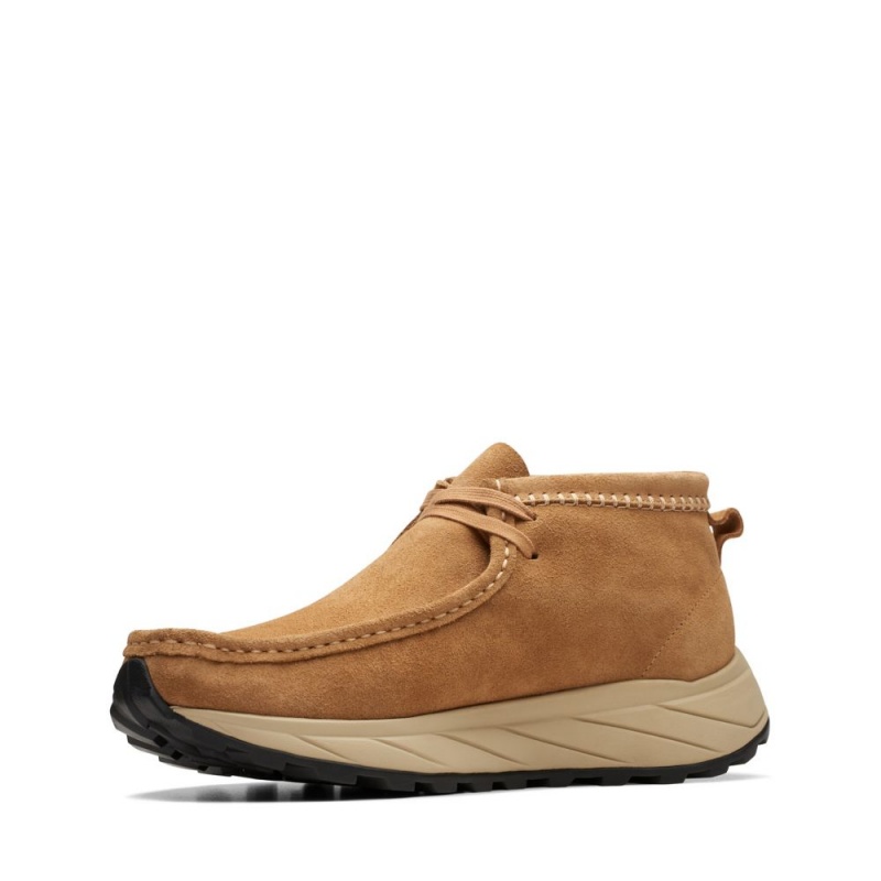 Clarks Wallabee Eden Παπουτσια ανδρικα σκούρο καφε | GR653178