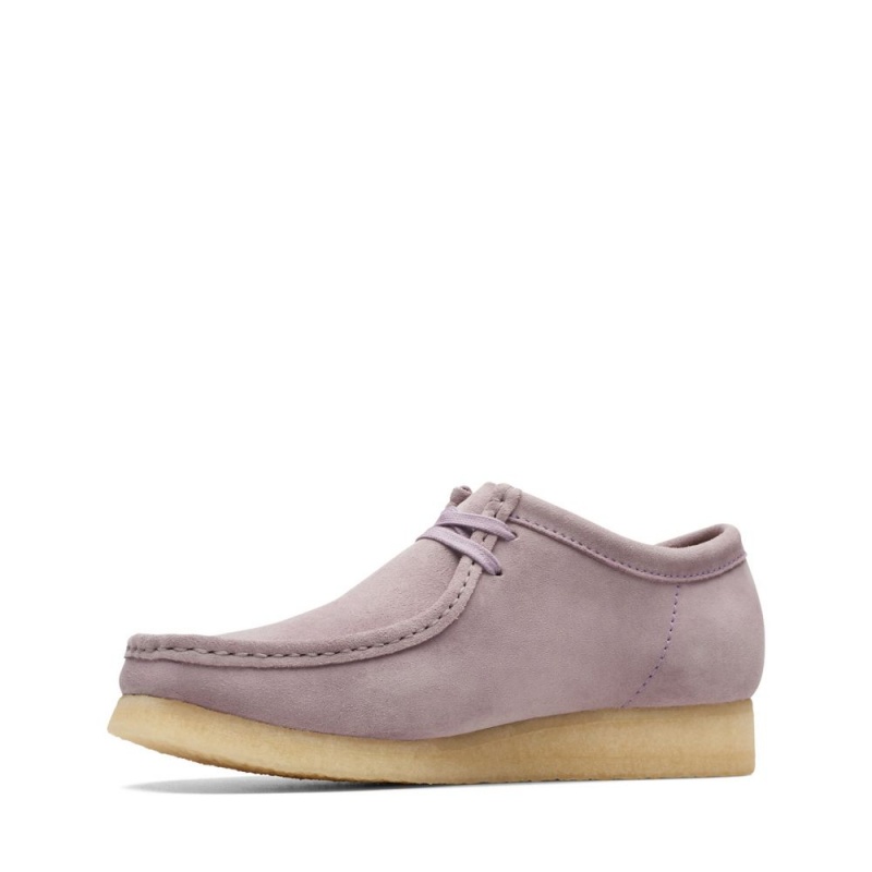 Clarks Wallabee Παπουτσια ανδρικα μωβ | GR139208