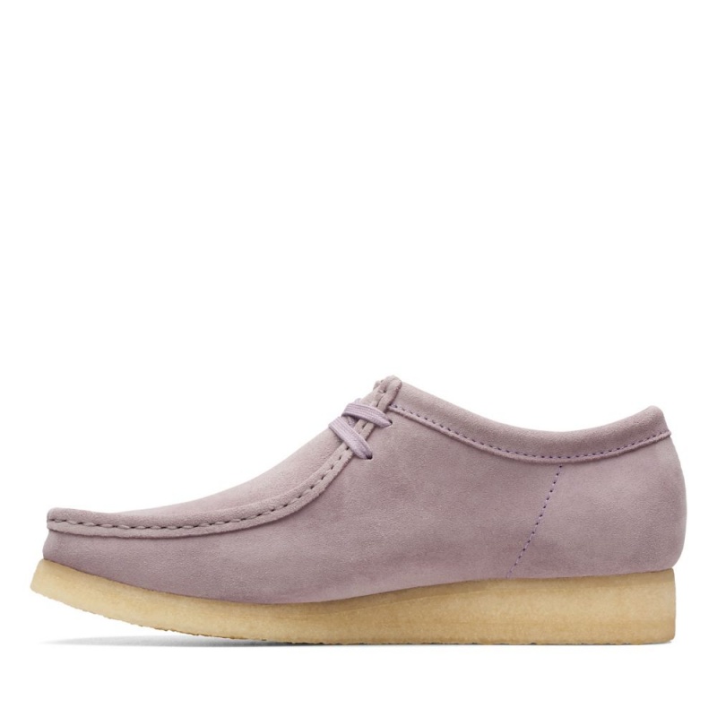 Clarks Wallabee Παπουτσια ανδρικα μωβ | GR139208