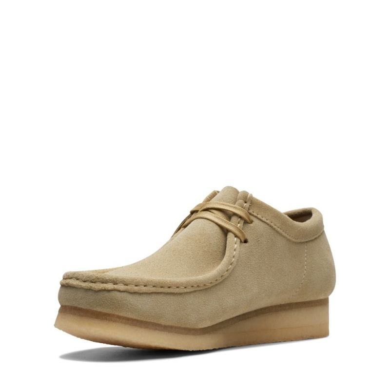 Clarks Wallabee Παπουτσια ανδρικα καφε | GR214675