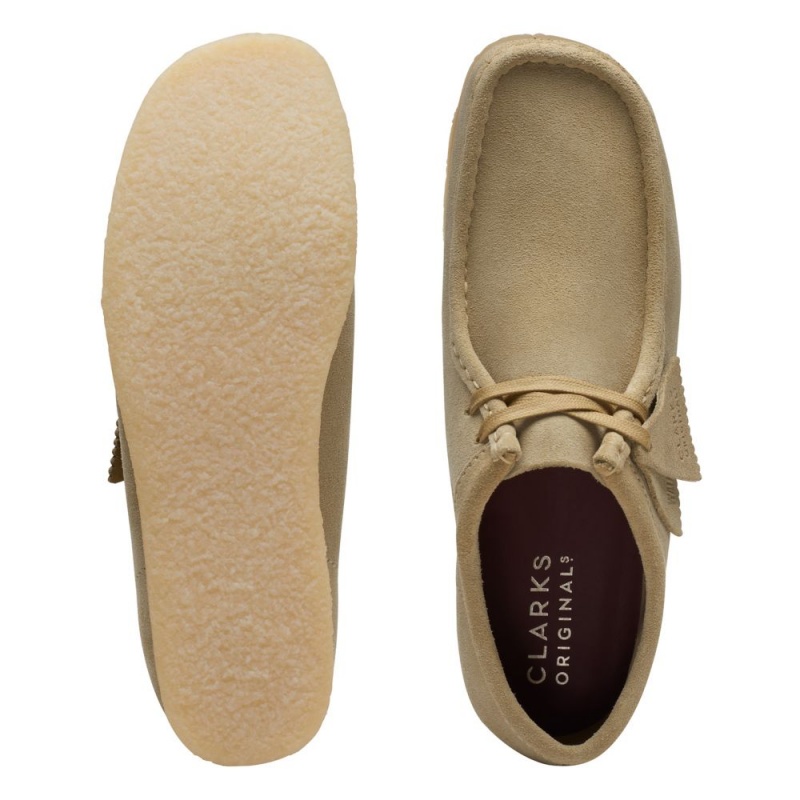 Clarks Wallabee Παπουτσια ανδρικα καφε | GR214675