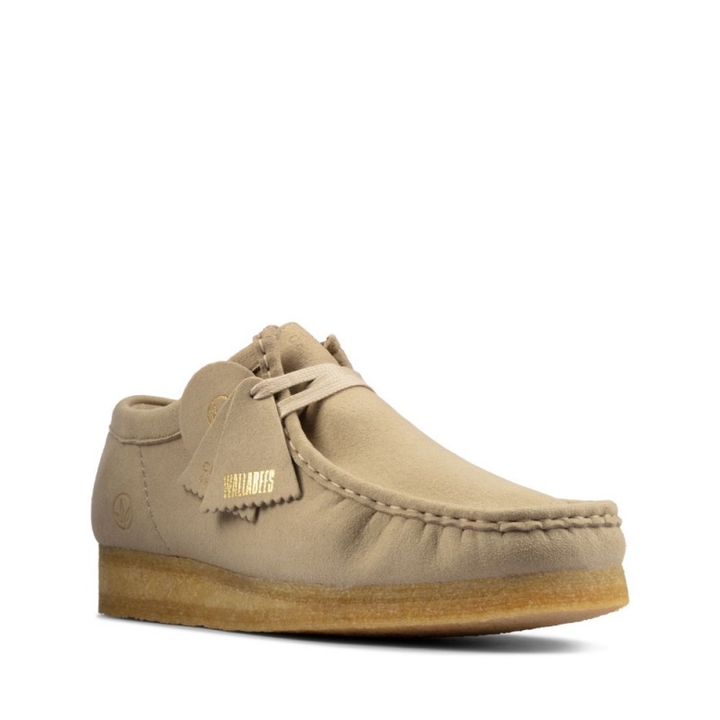 Clarks Wallabee Παπουτσια ανδρικα καφε | GR254093