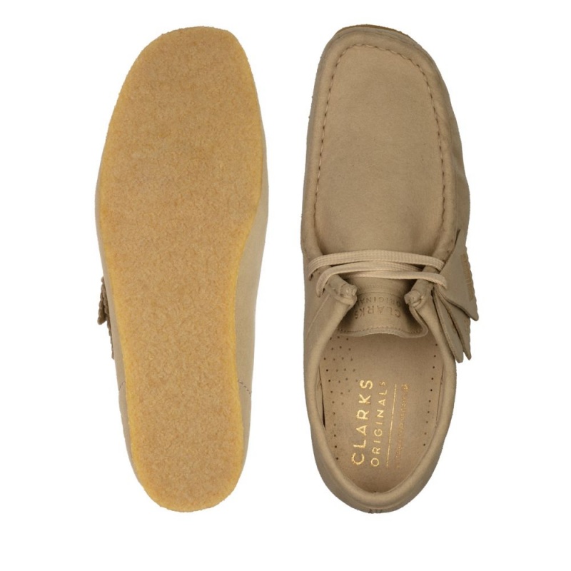 Clarks Wallabee Παπουτσια ανδρικα καφε | GR254093