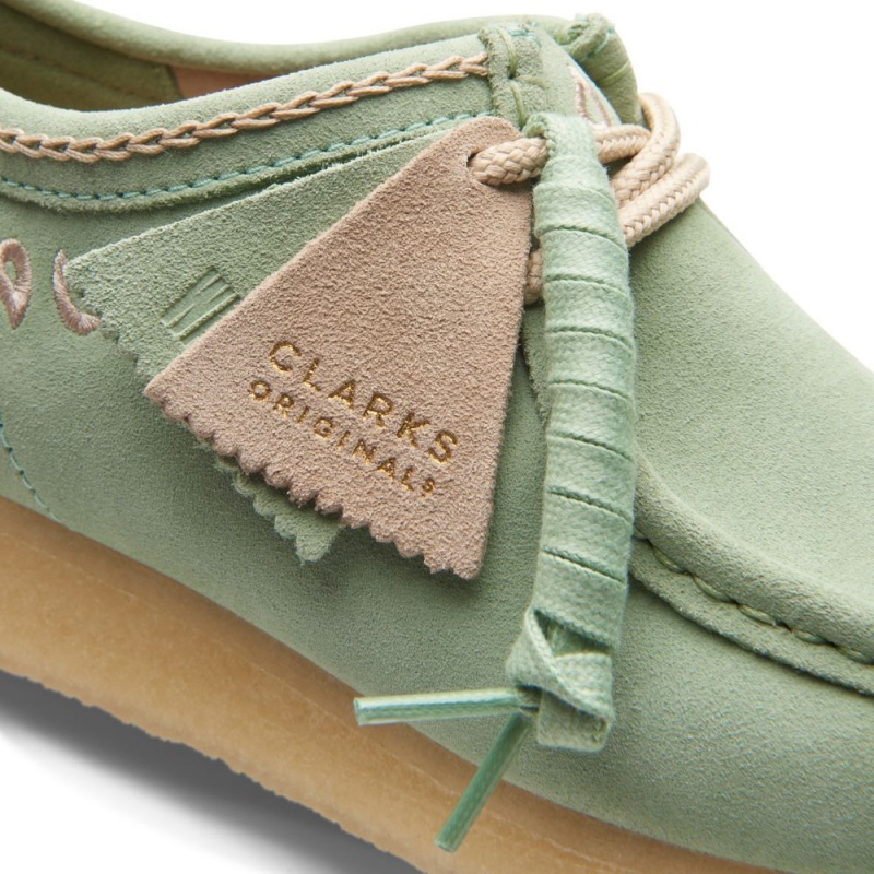 Clarks Wallabee Παπουτσια ανδρικα πρασινο | GR273140