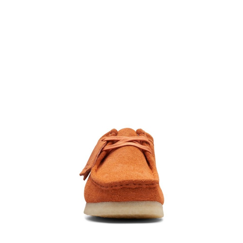 Clarks Wallabee Παπουτσια ανδρικα πορτοκαλι | GR291570