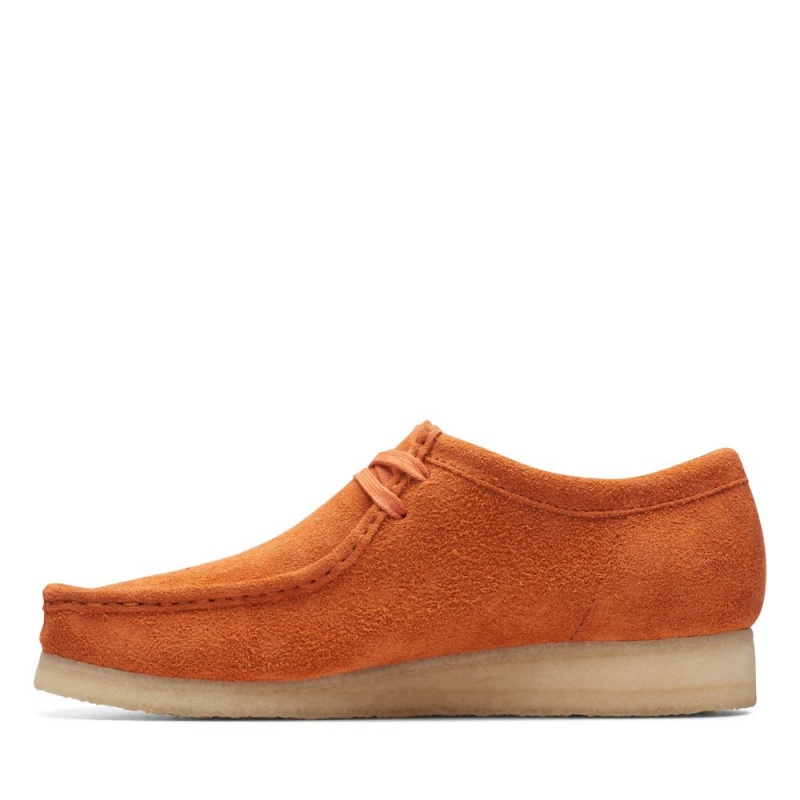 Clarks Wallabee Παπουτσια ανδρικα πορτοκαλι | GR291570