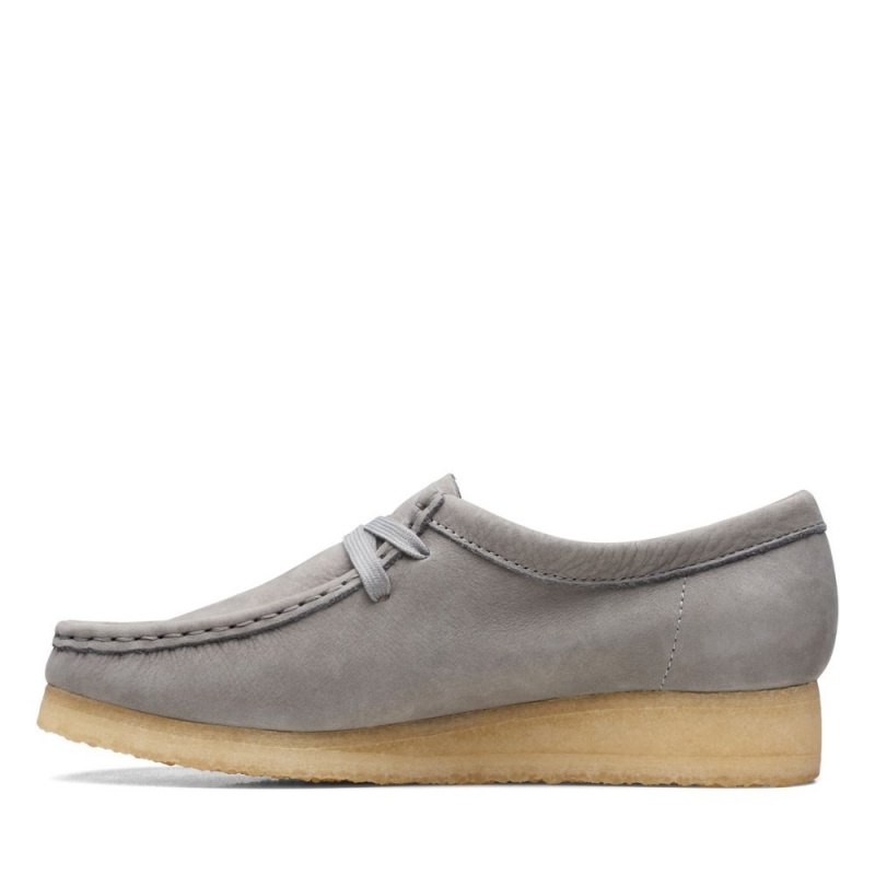 Clarks Wallabee Παπουτσια γυναικεια γκρι | GR340689