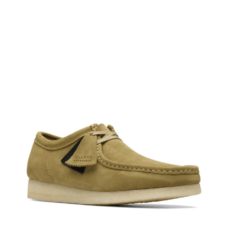 Clarks Wallabee Παπουτσια ανδρικα πρασινο | GR493057