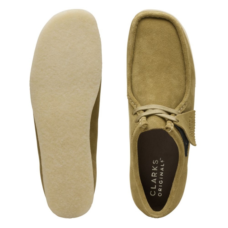 Clarks Wallabee Παπουτσια ανδρικα πρασινο | GR493057