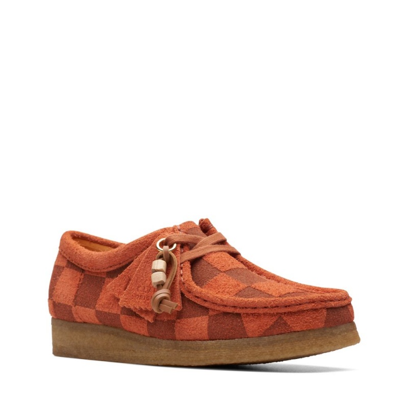 Clarks Wallabee Παπουτσια γυναικεια πορτοκαλι | GR708923