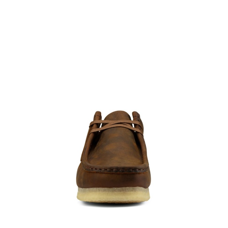 Clarks Wallabee Παπουτσια ανδρικα καφε | GR753469