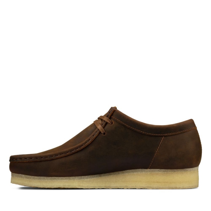 Clarks Wallabee Παπουτσια ανδρικα καφε | GR753469