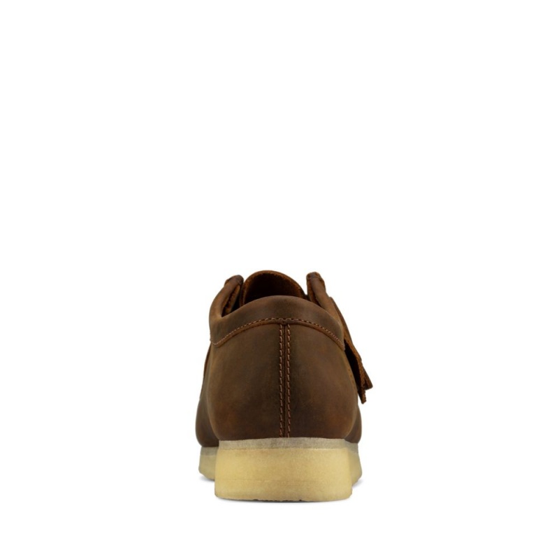 Clarks Wallabee Παπουτσια ανδρικα καφε | GR753469