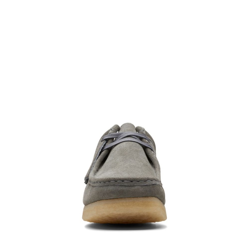 Clarks Wallabee Παπουτσια ανδρικα γκρι | GR863491