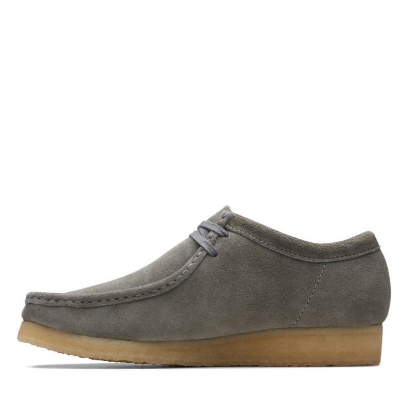 Clarks Wallabee Παπουτσια ανδρικα γκρι | GR863491