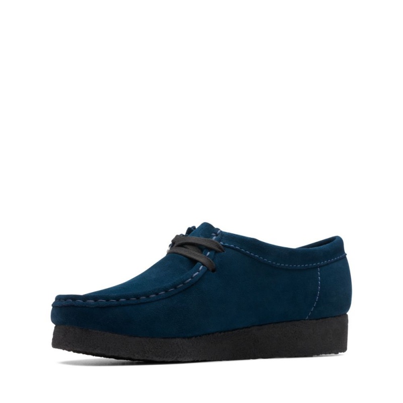 Clarks Wallabee Παπουτσια γυναικεια βαθυ μπλε | GR029813