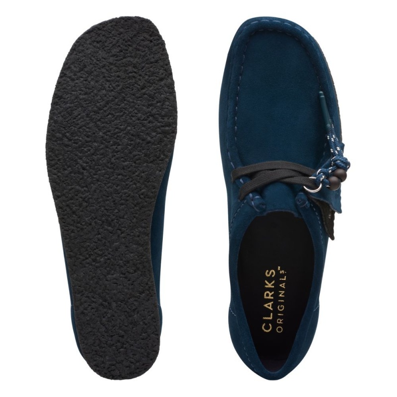 Clarks Wallabee Παπουτσια γυναικεια βαθυ μπλε | GR029813