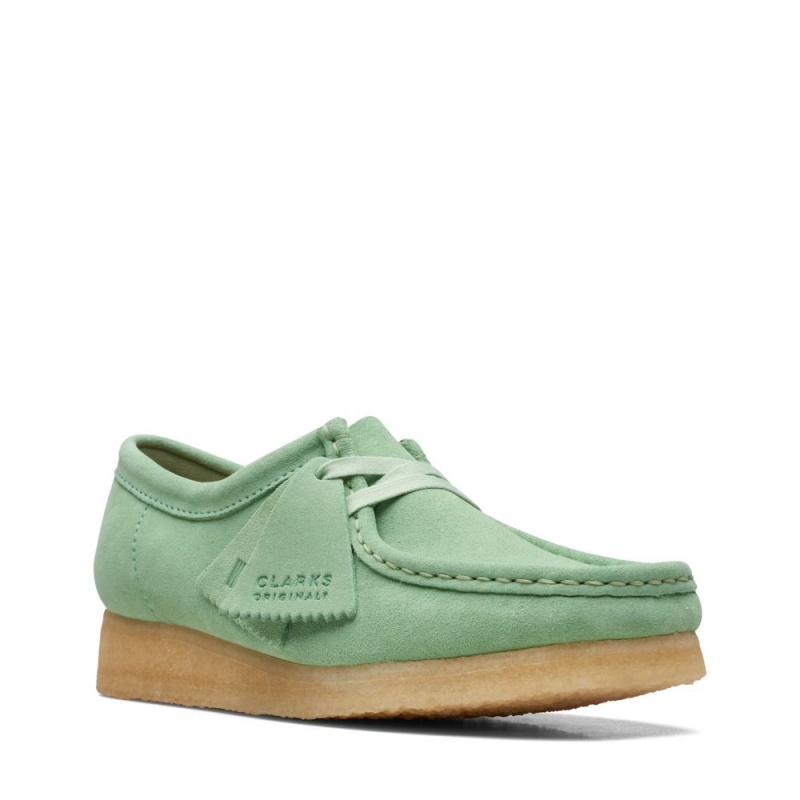 Clarks Wallabee Παπουτσια γυναικεια βαθυ πρασινο | GR253061