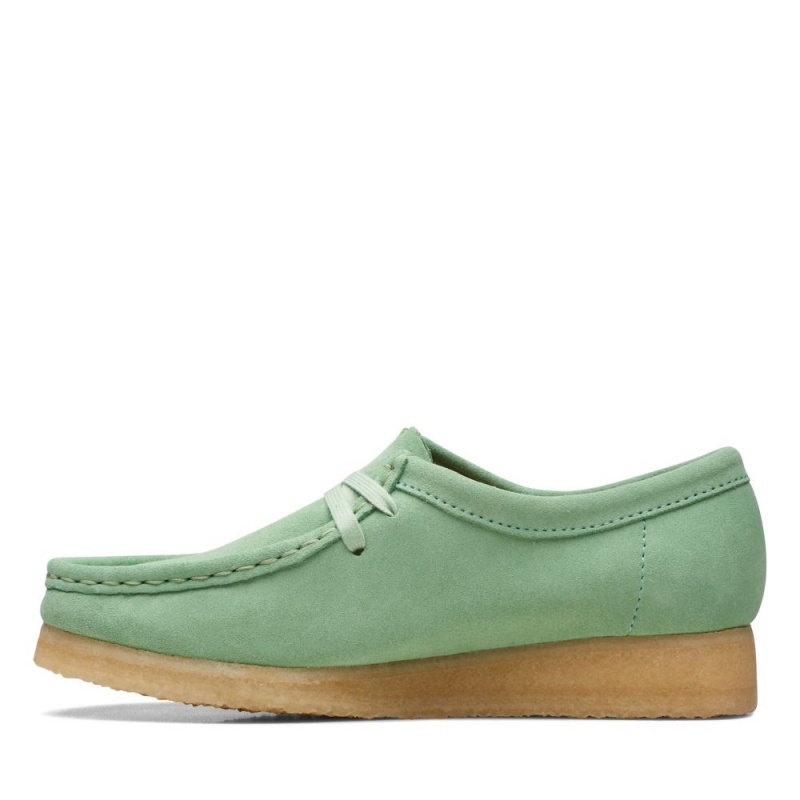 Clarks Wallabee Παπουτσια γυναικεια βαθυ πρασινο | GR253061