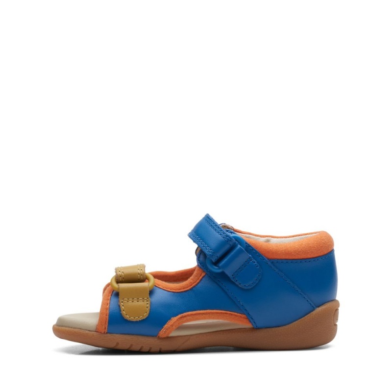 Clarks Zora Rex Toddler Σανδαλια για αγορια μπλε | GR043619