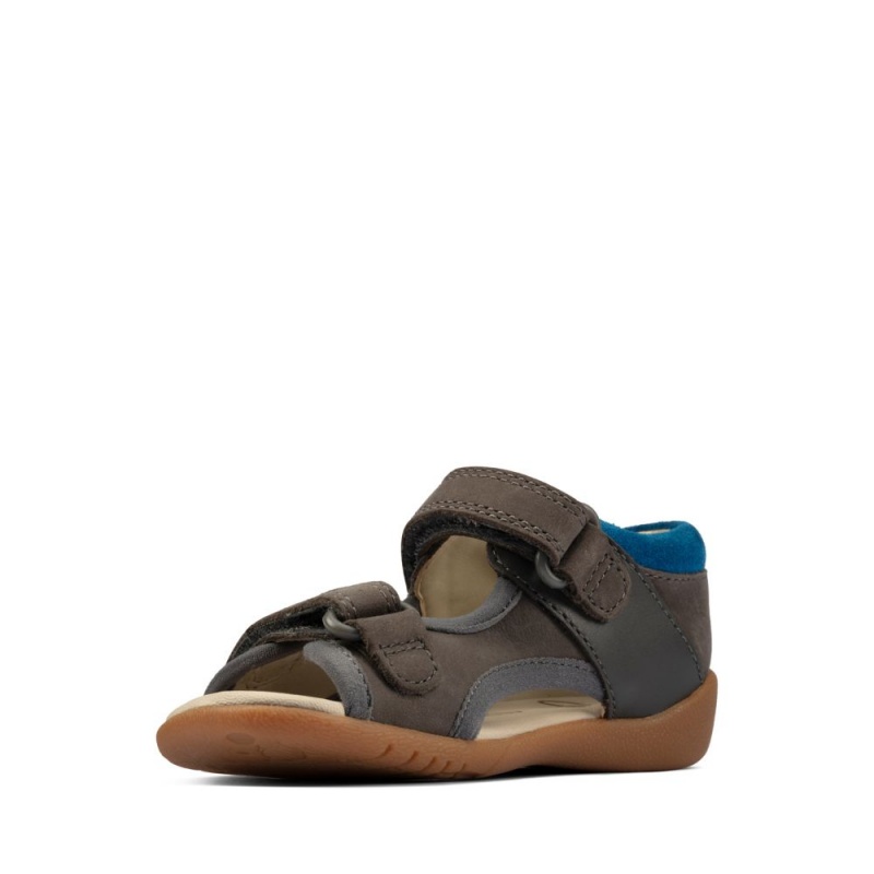 Clarks Zora Spirit Toddler Σανδαλια για κοριτσια γκρι | GR509241