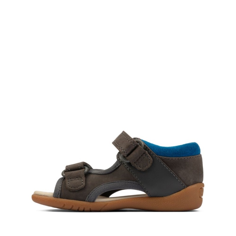 Clarks Zora Spirit Toddler Σανδαλια για κοριτσια γκρι | GR509241