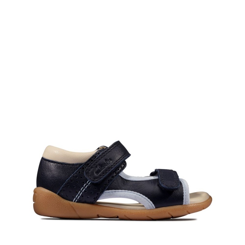 Clarks Zora Spirit Toddler Σανδαλια για κοριτσια σκουρο μπλε | GR472651