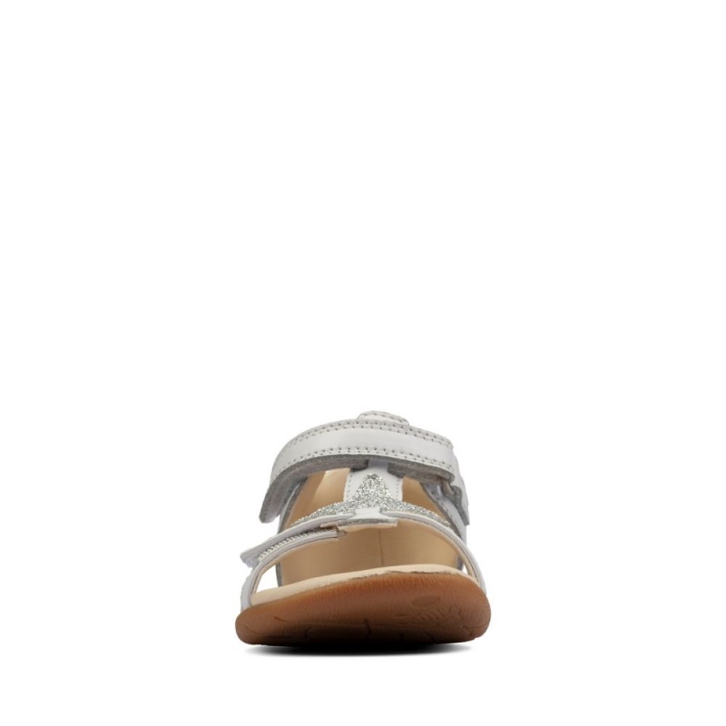 Clarks Zora Summer Toddler Σανδαλια για κοριτσια ασπρα | GR029753